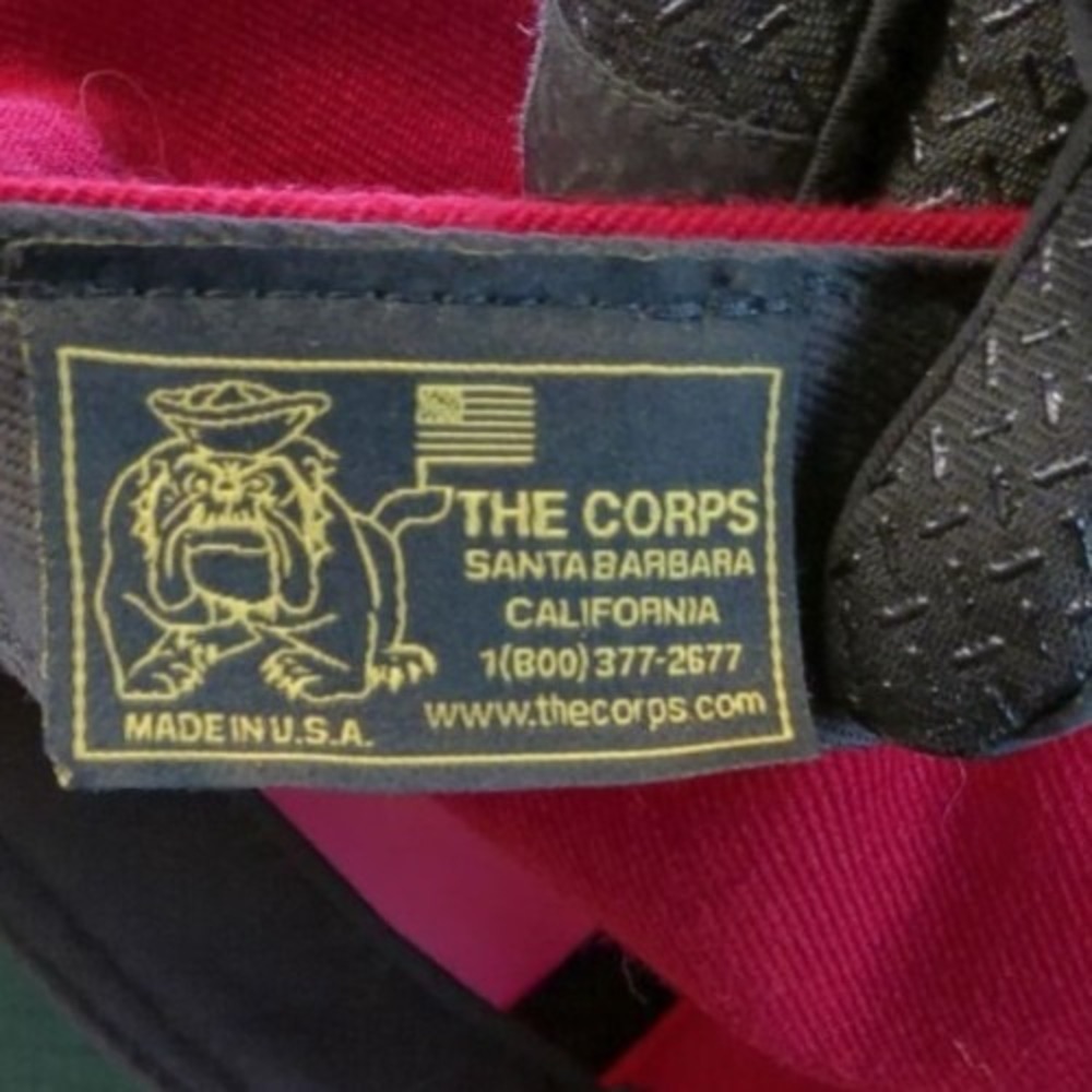 USS San Antonio Baseball Cap The Corps Red Adjustable Cotton USA Made - Picture 5 of 5